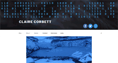 Desktop Screenshot of clairecorbett.com